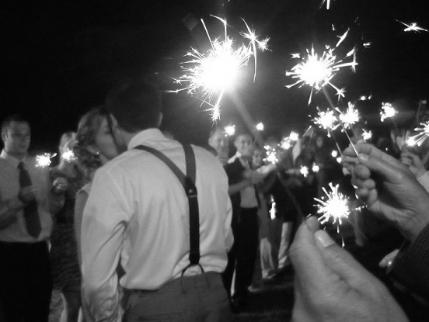 Sealander Wedding Farewell Sparklers